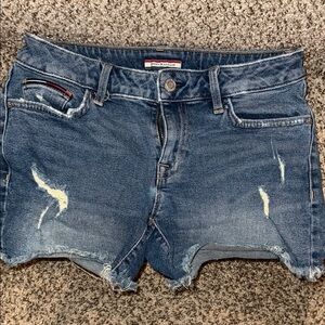 Denim Distressed Women's Shorts by TOMMY HILFIGER